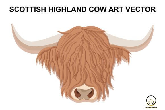 Download SCOTTISH HIGHLAND COW VECTOR MATERIAL JP - Material Collection