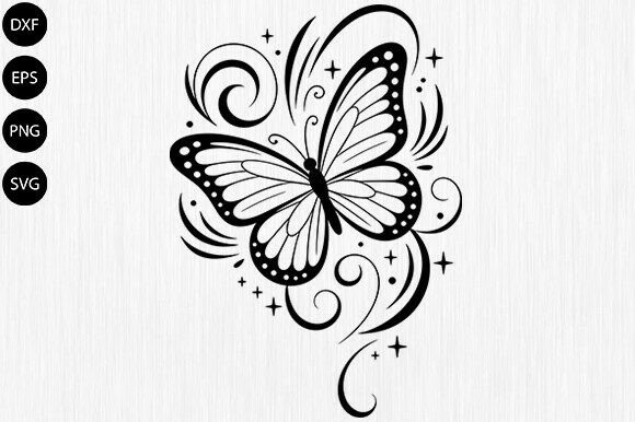 Download Butterfly with Floral SVG,Butterfly SVG - Floral svg Collection
