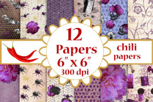 Download Halloween Paper Pack,Purple Papers,6x6 - Halloween paper pack Collection