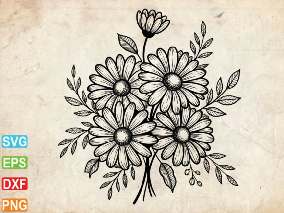 Download Daisy Floral Svg, Daisy Svg Cricut - Floral svg Collection