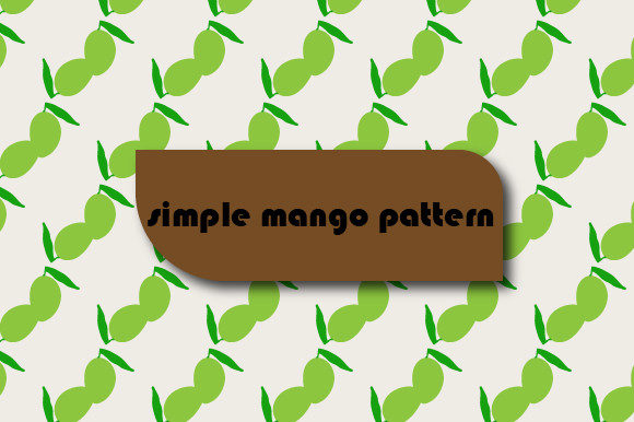 Download Simple Mango Pattern - Premium Resources