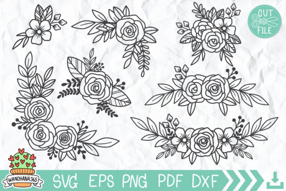 Download Flower SVG, Floral Svg, Floral Svg Bundl - Floral svg Collection