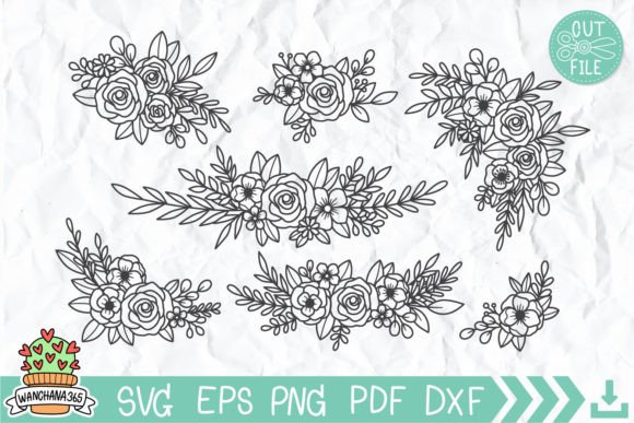 Download Flower SVG, Floral Svg, Floral Bundle - Floral svg Collection