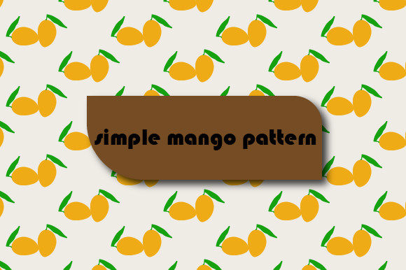 Download Simple Mango Pattern - Premium Resources