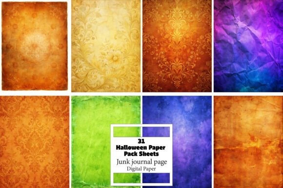 Download Halloween Paper Pack Sheets - Halloween paper pack Collection