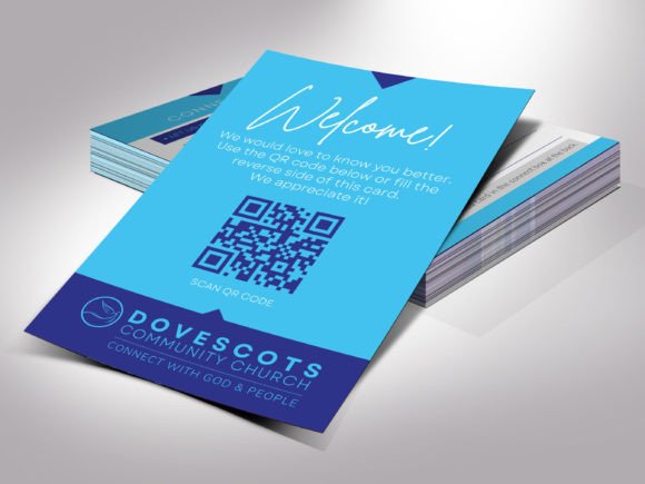 Download Modern Church Connect Card Template - Modern Collection