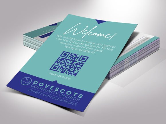 Download Modern Church Connect Card Template - Modern Collection