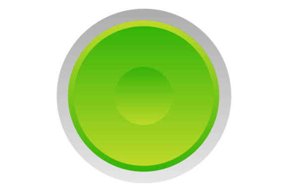 Download Round Green Button. Plastic Material Ui - Material Collection