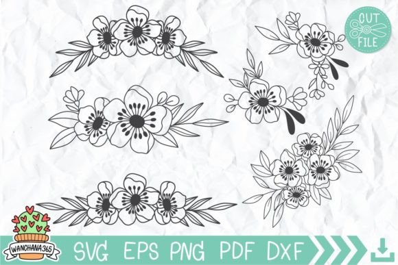 Download Flower SVG, Floral Svg - Floral svg Collection