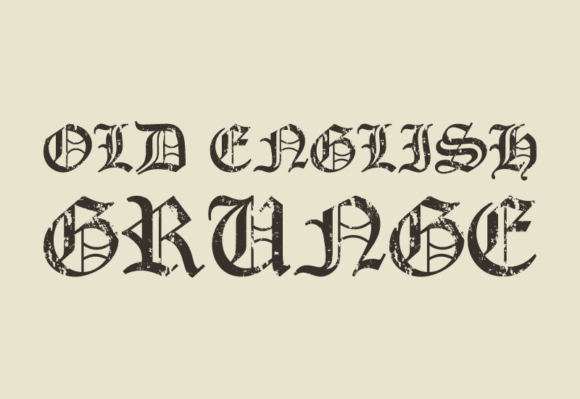 Download Old English Grunge - Grunge Collection