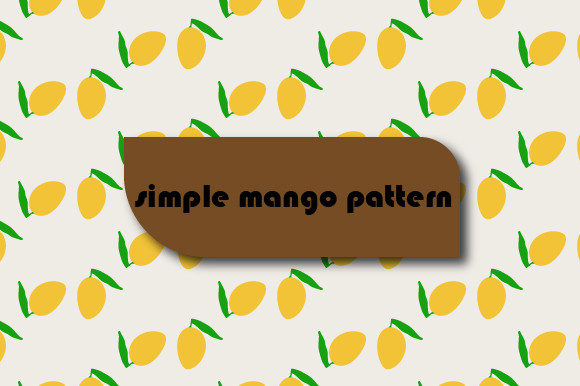Download Simple Mango Pattern - Premium Resources